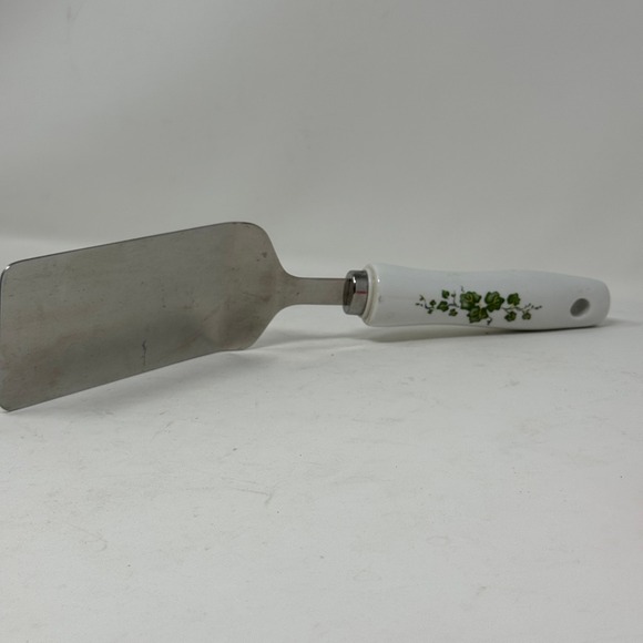 Corelle Coordinates Callaway Ivy Stainless Steel Server Ceramic Handle Spatula - Picture 7 of 7